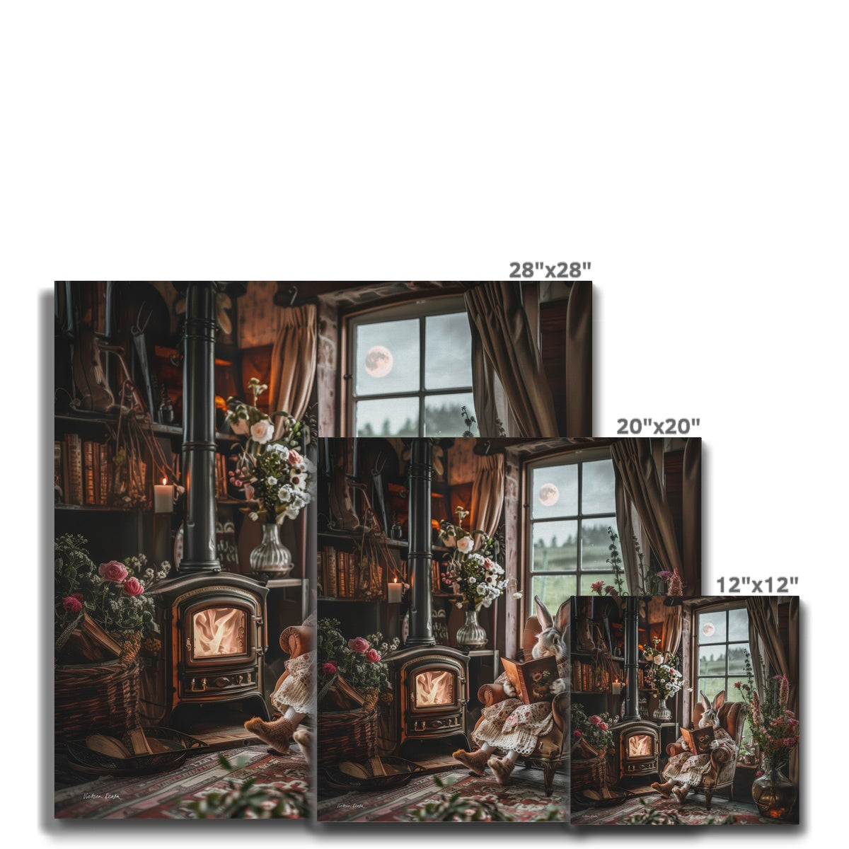 Rabbit's Tale Canvas
