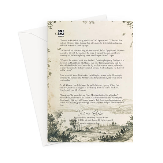 Monday that felt like a Sunday Greeting Card