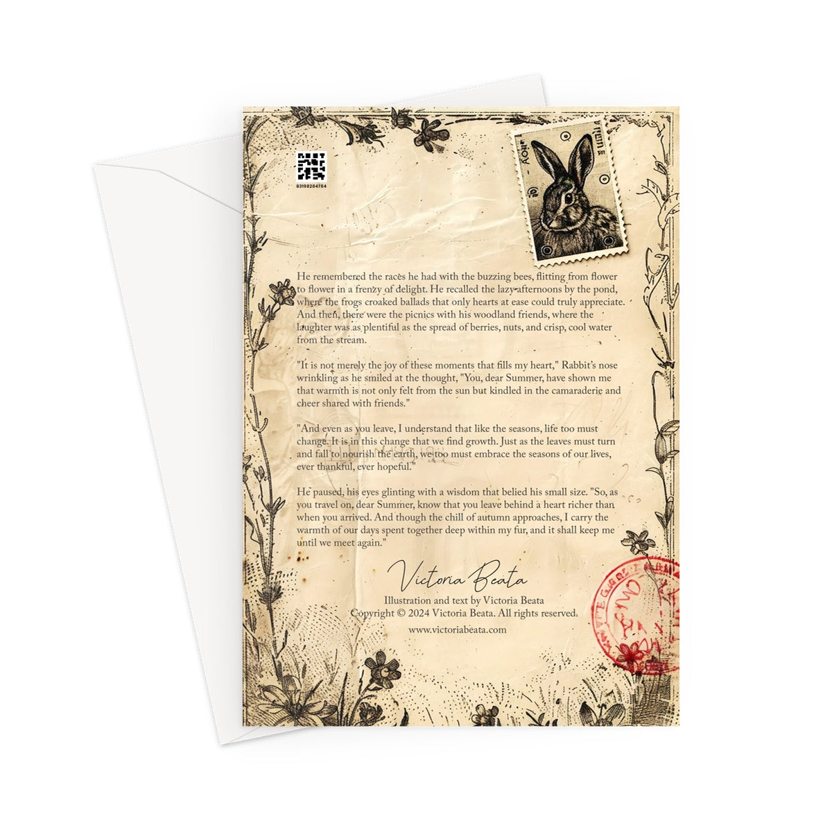 Summer Greeting Card