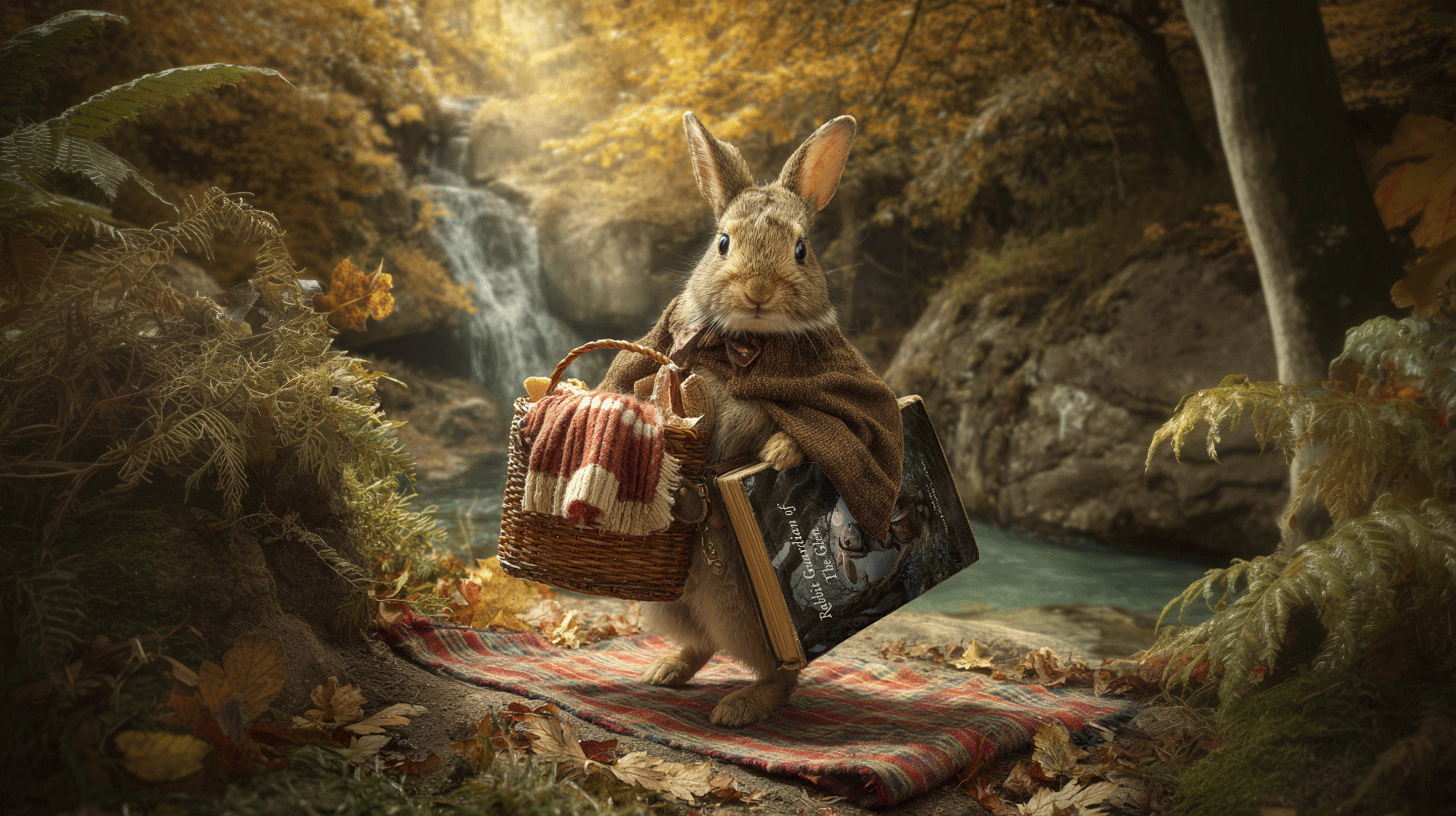 The Glen Gazette Notice: Rabbit’s Autumn Picnic & The Arrival of Rabbi ...