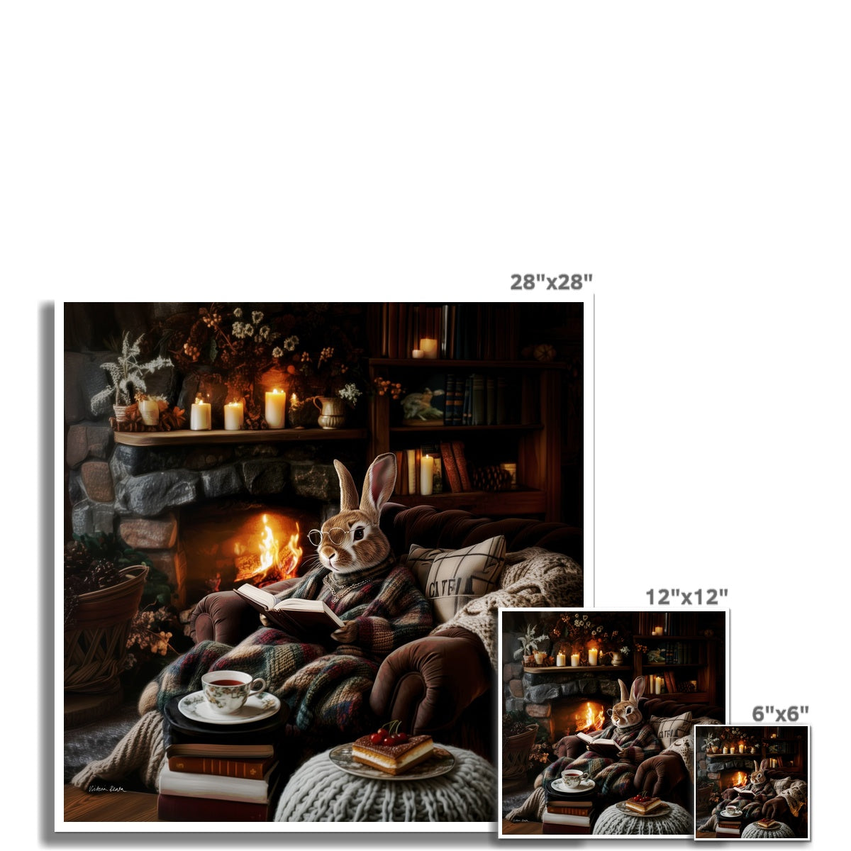 A Story For Friends Fine Art Print