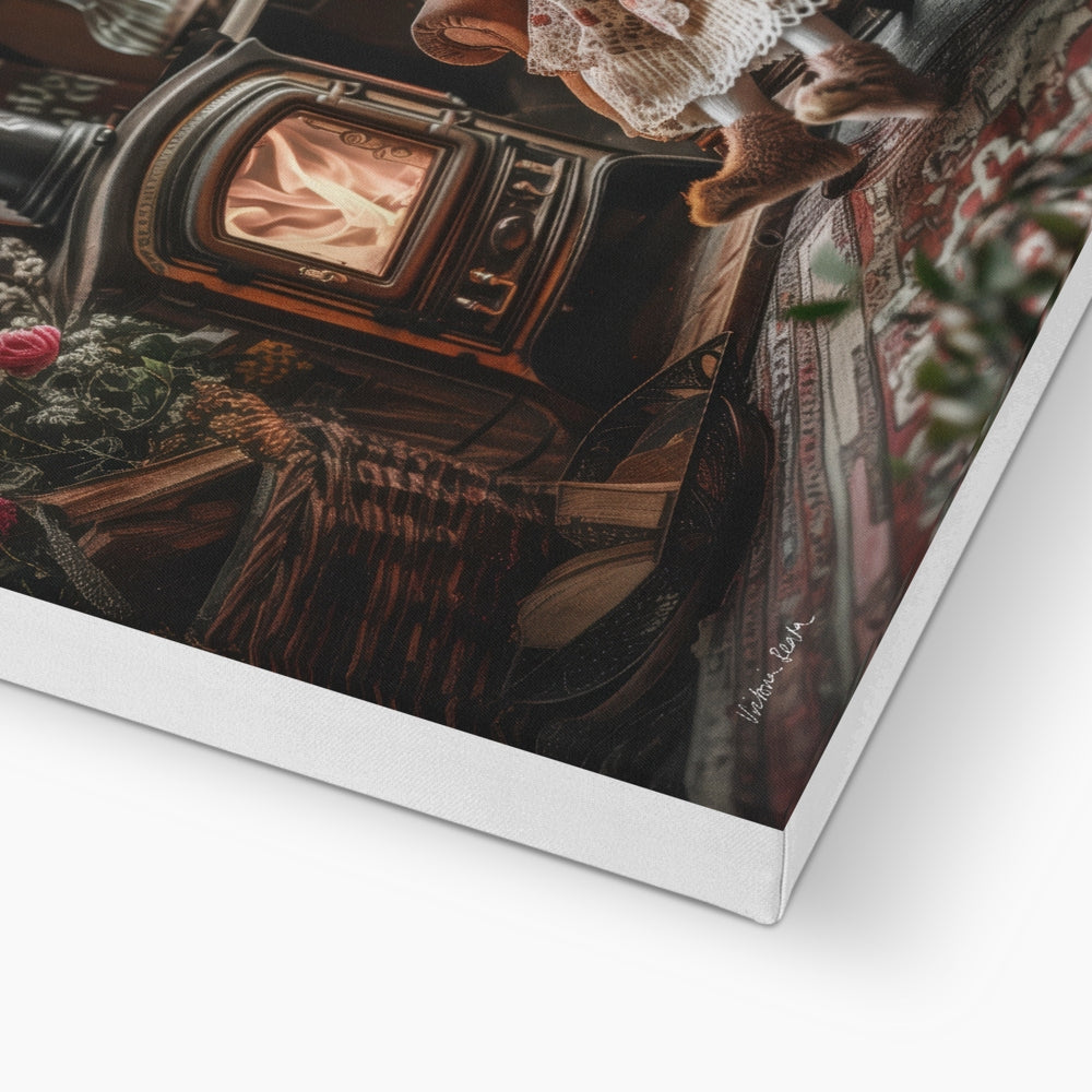 Rabbit's Tale Canvas
