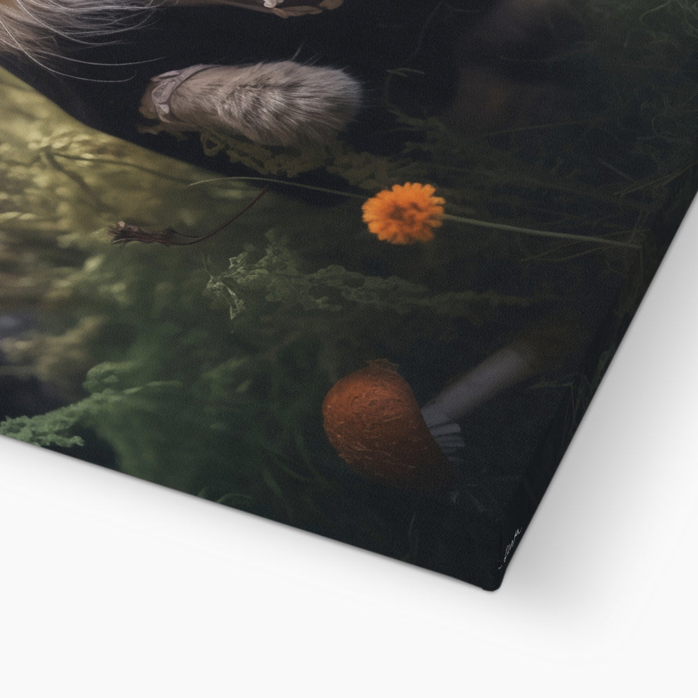 The Keeper of the Halloween Canvas