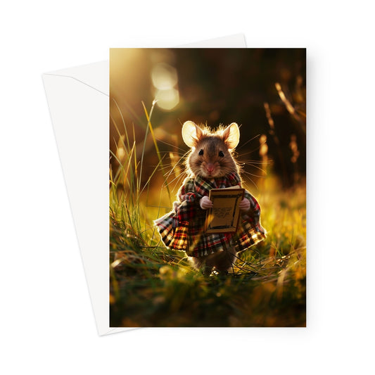 The Future, The Past and The Today Greeting Card