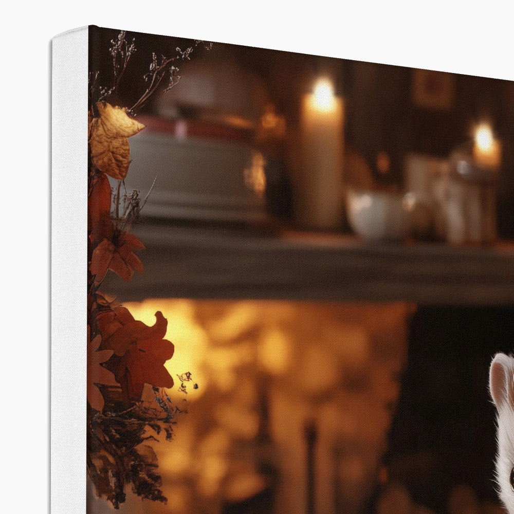 Thanksgiving Pie Canvas