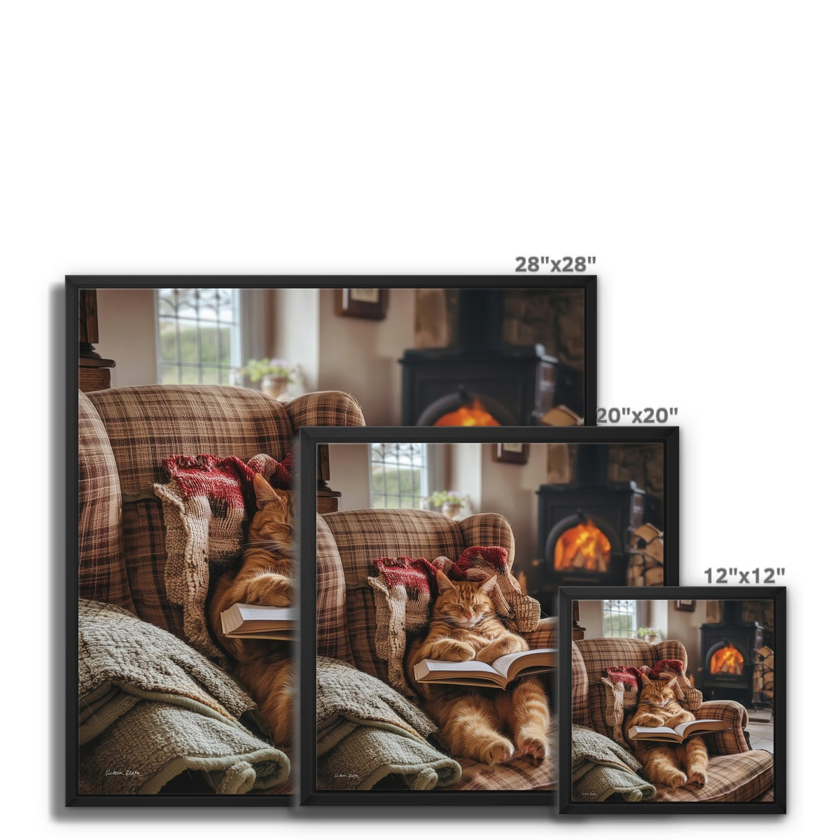 Home  Framed Canvas