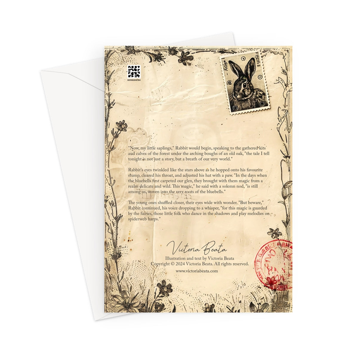 The Guardian Of The Glen Greeting Card