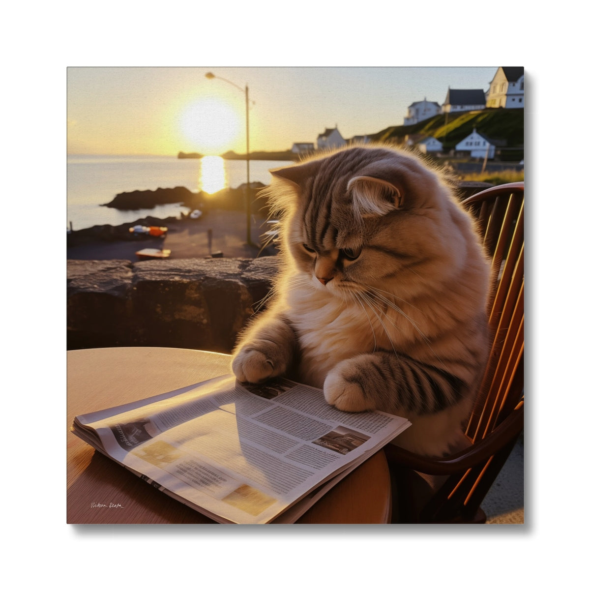Keeping Up With The Mews Canvas