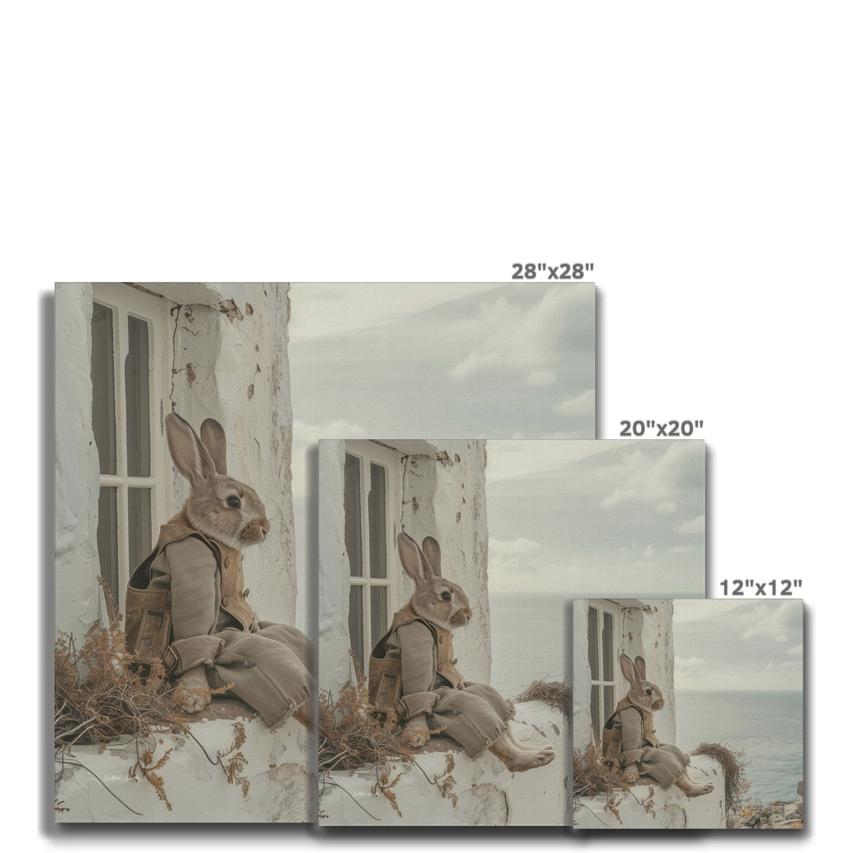 Rabbit's View Canvas