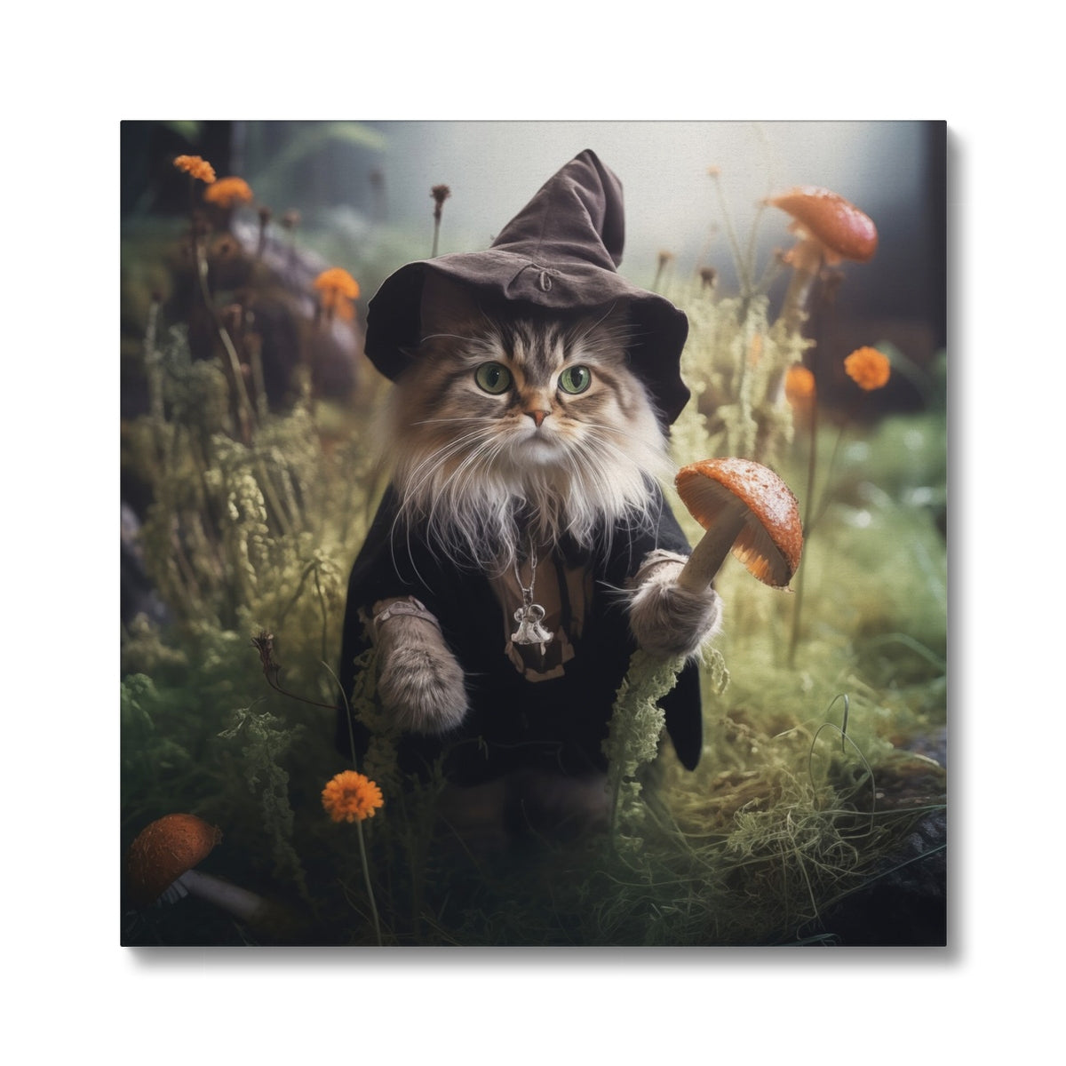 The Keeper of the Halloween Canvas
