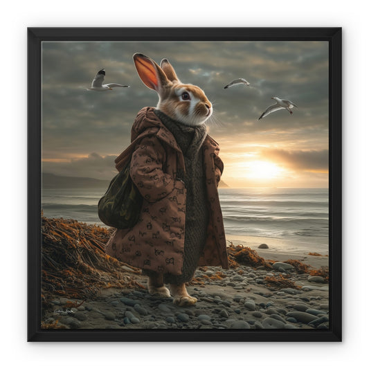 The Sea Framed Canvas