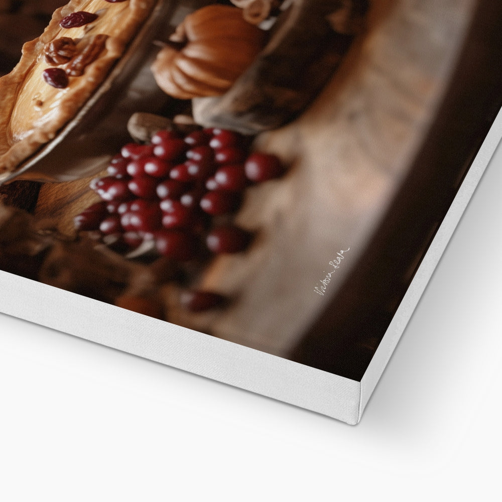 Thanksgiving Pie Canvas