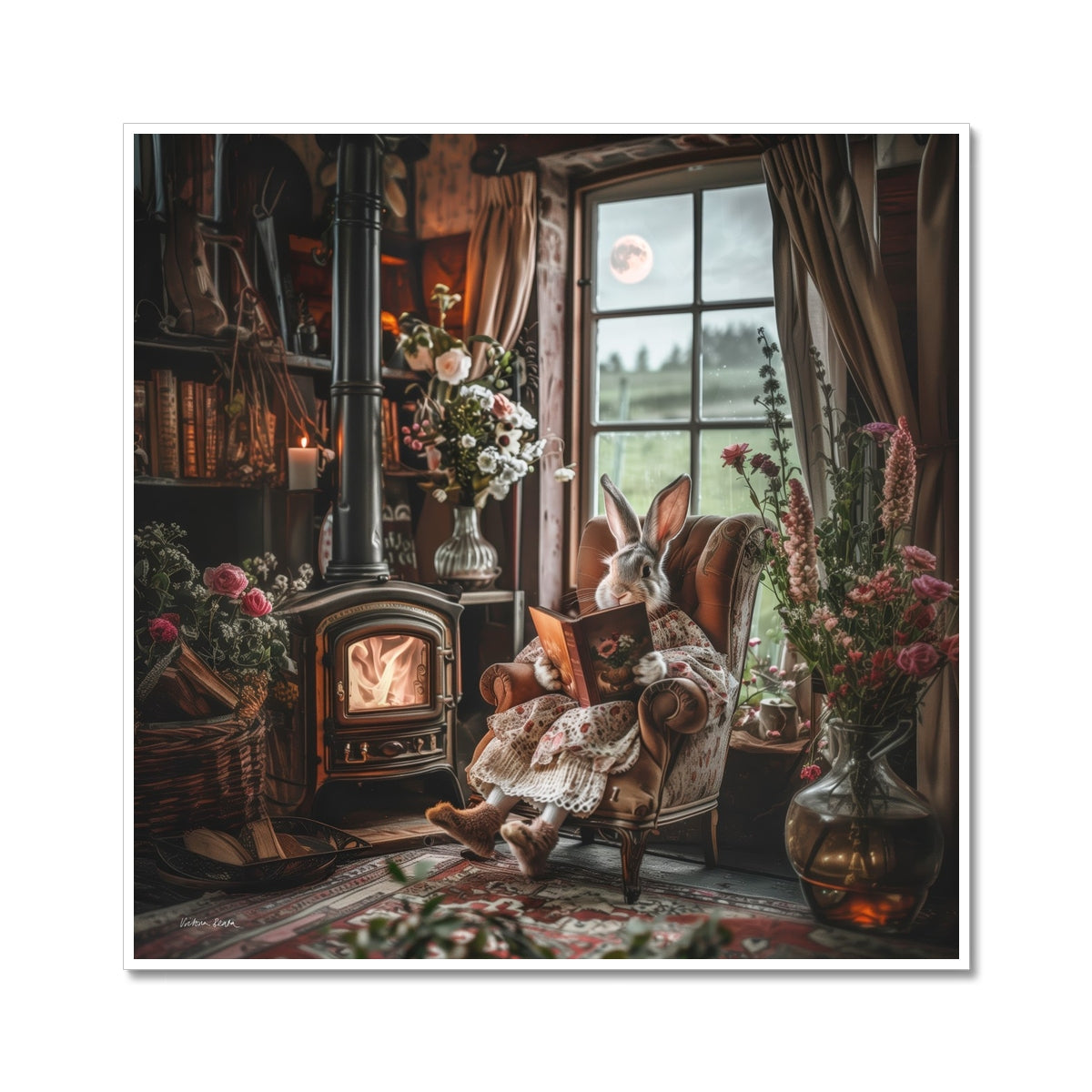 Rabbit's Tale Fine Art Print