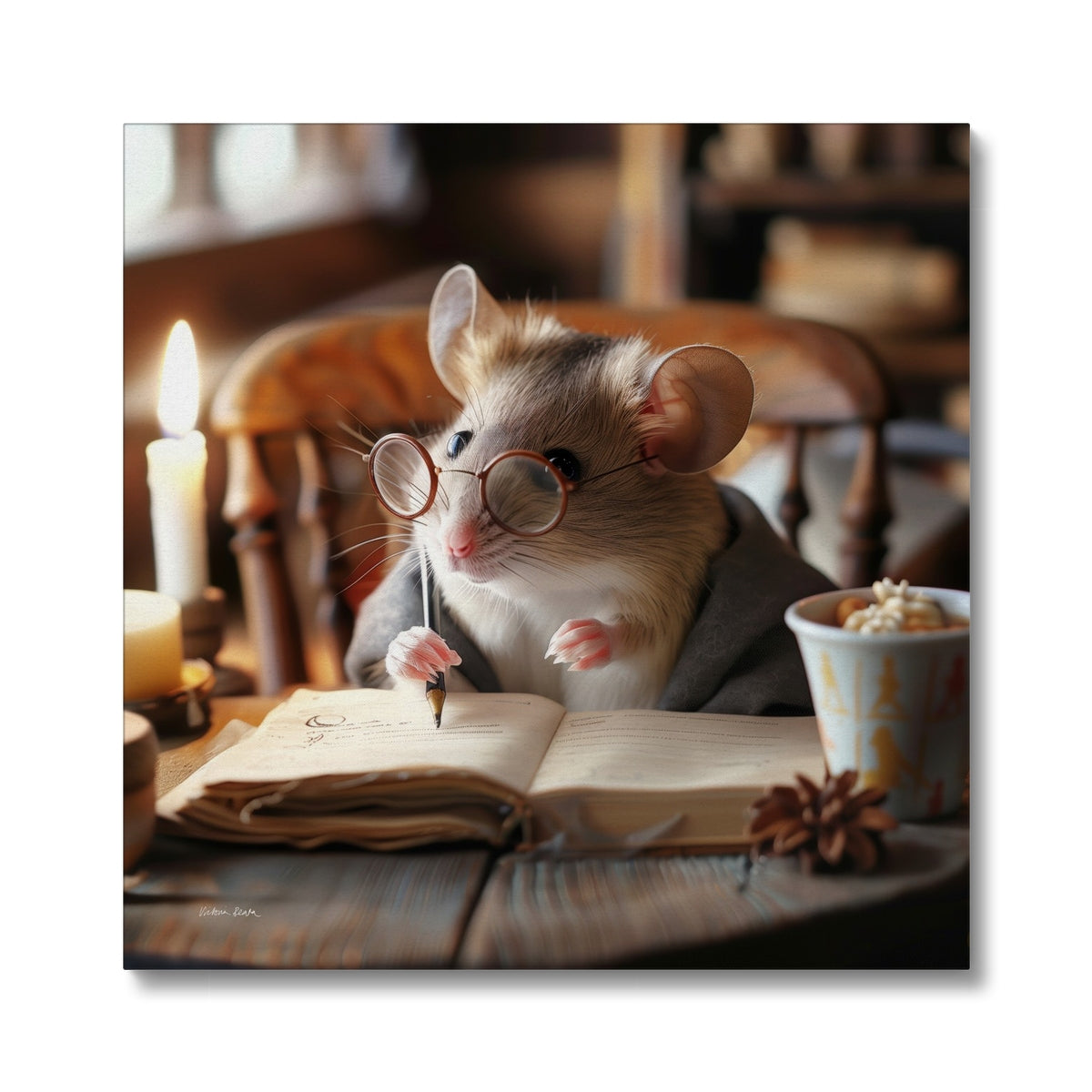Mouse's List Canvas – Victoria Beata
