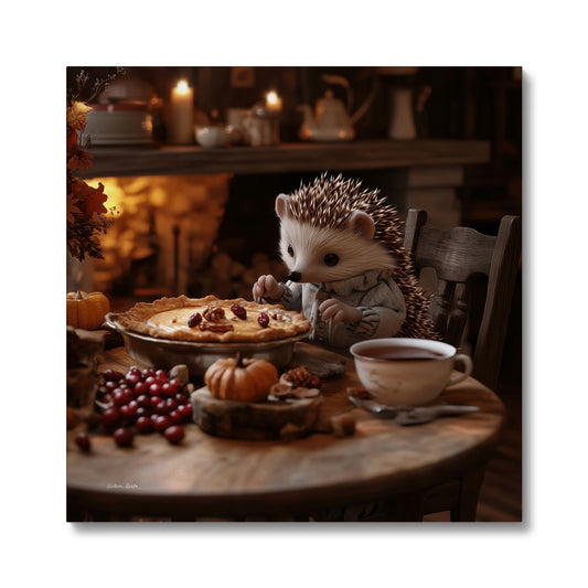 Thanksgiving Pie Canvas